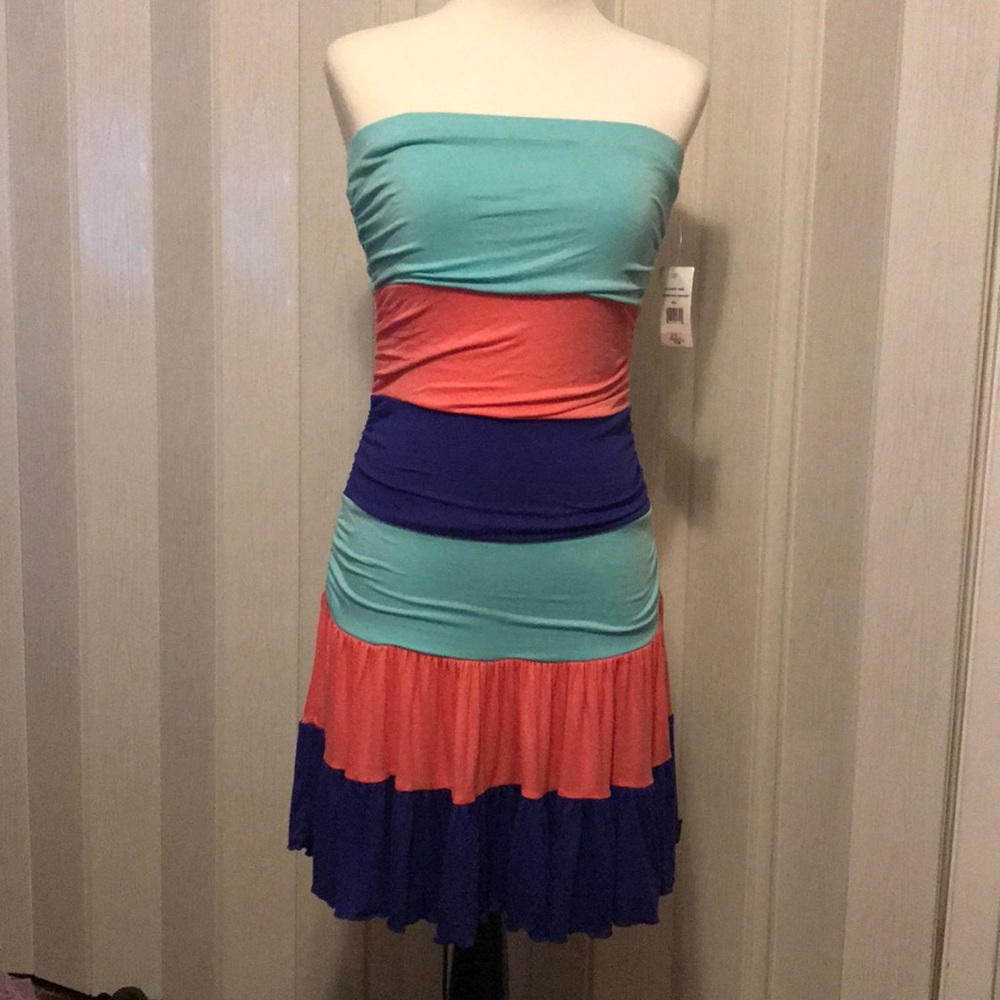 Cute Easter 🐣 time strapless dress